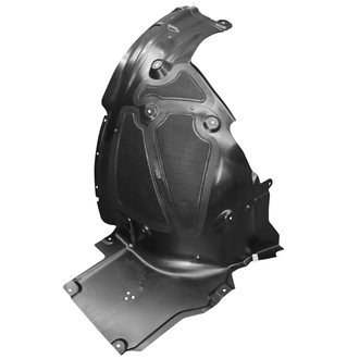 Replace® - Front Rearward Driver Side Fender Liner Rear Section (CAPA Certified)