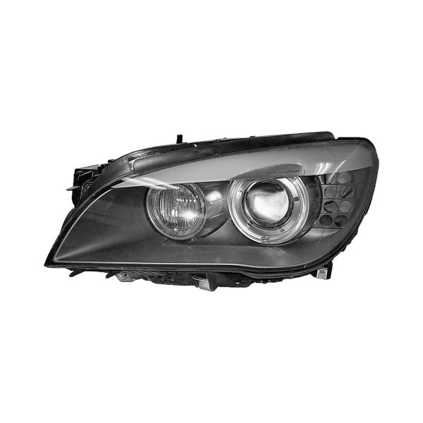 Replace® - Driver Side Replacement Headlight (Remanufactured OE), BMW 7-Series
