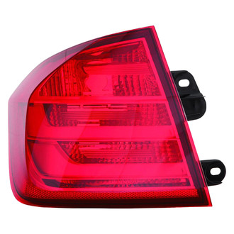 Replace® - Driver Side Outer Replacement Tail Light Lens and Housing (CAPA Certified)