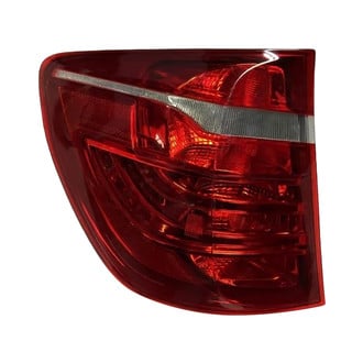 Replace® - Driver Side Outer Replacement Tail Light Lens and Housing (CAPA Certified)