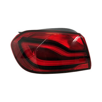 Replace® - Black LED Tail Lights