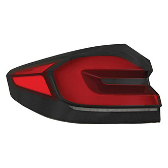 Replace® - Black LED Tail Lights
