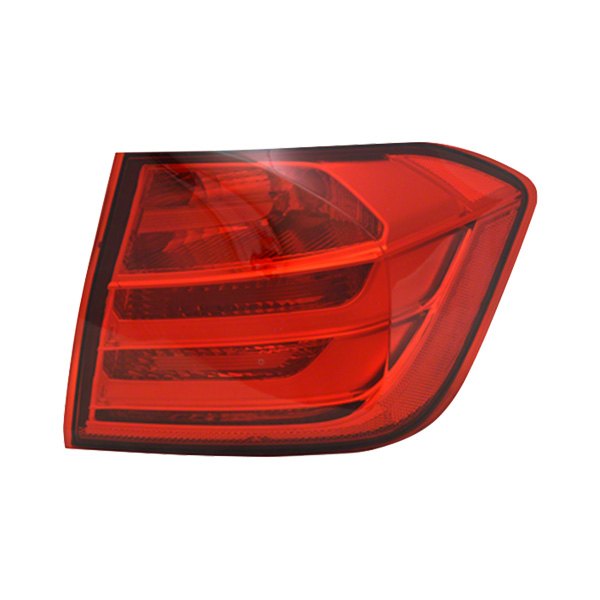 Replace® - Passenger Side Outer Replacement Tail Light Lens and Housing (Remanufactured OE), BMW 3-Series