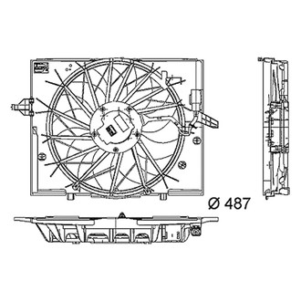 Replace® - Radiator Fan Assembly