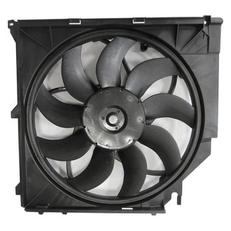 Replace® - Radiator and Condenser Fan Assembly with One Big Fan