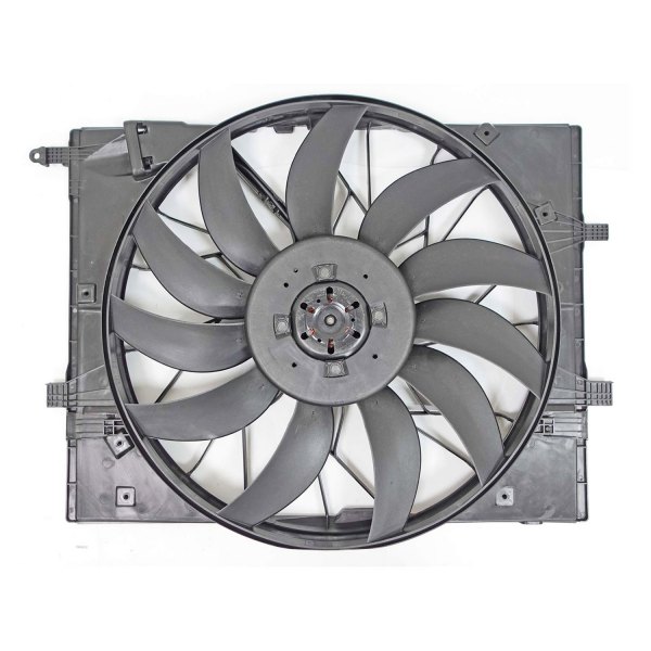 Replace® - Radiator and Condenser Fan Assembly with One Big Fan