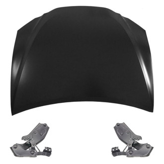 Replace® - 3-Piece (Hood Panel, Driver and Passenger Side Hood Hinge) (Standard Line)