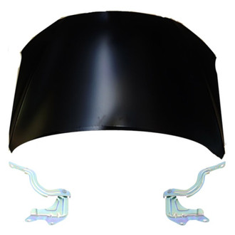 Replace® - 3-Piece (Hood Panel, Driver and Passenger Side Hood Hinge) (Standard Line)