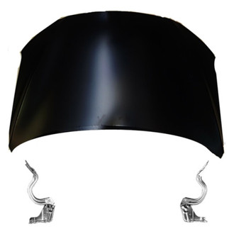 Replace® - 3-Piece (Hood Panel, Driver and Passenger Side Hood Hinge) (Standard Line)