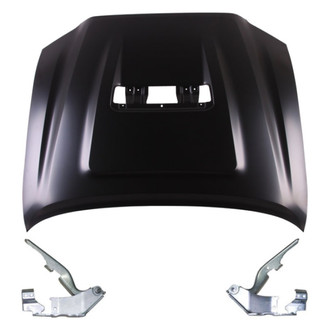 Replace® - 3-Piece (Hood Panel, Driver and Passenger Side Hood Hinge) (Standard Line)