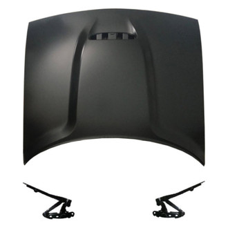 Replace® - 3-Piece (Hood Panel, Driver and Passenger Side Hood Hinge) (Standard Line)