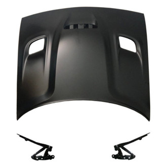 Replace® - 3-Piece (Hood Panel, Driver and Passenger Side Hood Hinge) (Standard Line)