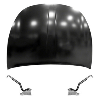Replace® - 3-Piece (Hood Panel, Driver and Passenger Side Hood Hinge) (Standard Line)
