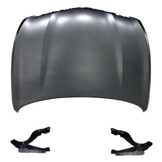 Replace® - 3-Piece (Hood Panel, Driver and Passenger Side Hood Hinge) (Brand New OE)