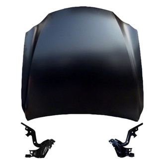 Replace® - 3-Piece (Hood Panel, Driver and Passenger Side Hood Hinge) (Standard Line)