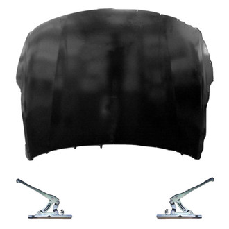 Replace® - 3-Piece (Hood Panel, Driver and Passenger Side Hood Hinge) (Standard Line)
