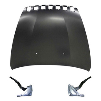 Replace® - 3-Piece (Hood Panel, Driver and Passenger Side Hood Hinge) (Standard Line)