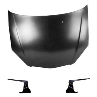 Replace® - 3-Piece (Hood Panel, Driver and Passenger Side Hood Hinge) (Standard Line)