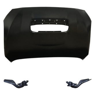 Replace® - 3-Piece (Hood Panel, Driver and Passenger Side Hood Hinge) (Standard Line)