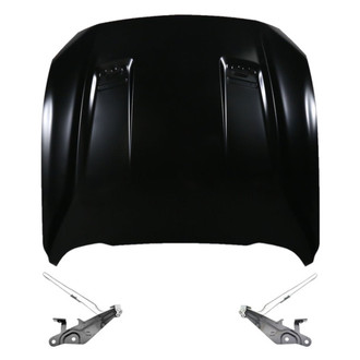 Replace® - 3-Piece (Hood Panel, Driver and Passenger Side Hood Hinge) (Standard Line)