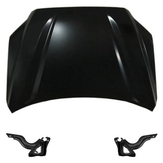 Replace® - 3-Piece (Hood Panel, Driver and Passenger Side Hood Hinge) (Standard Line)