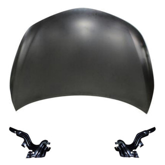 Replace® - 3-Piece (Hood Panel, Driver and Passenger Side Hood Hinge) (Standard Line)