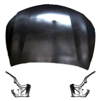 Replace® - 3-Piece (Hood Panel, Driver and Passenger Side Hood Hinge) (Standard Line)