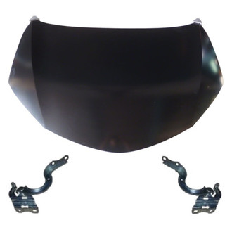 Replace® - 3-Piece (Hood Panel, Driver and Passenger Side Hood Hinge) (Standard Line)