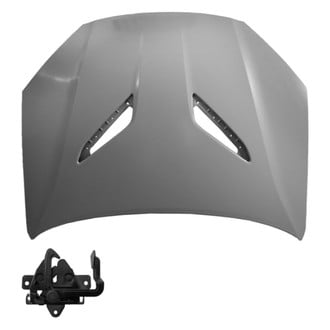 Replace® - 2-Piece (Hood Panel, Hood Latch) (Brand New OE)