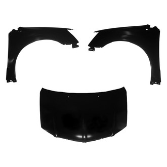 Replace® - 3-Piece (Hood Panel, Front Driver and Passenger Side Fender) (Platinum Plus)