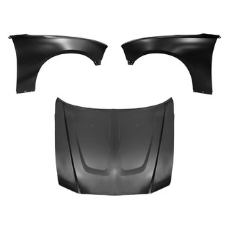 Replace® - 3-Piece (Hood Panel, Front Driver and Passenger Side Fender) (Platinum Plus)