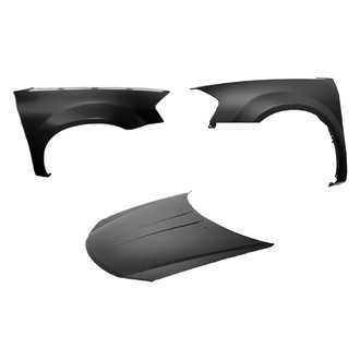 Replace® - 3-Piece (Hood Panel, Front Driver and Passenger Side Fender) (Platinum Plus)