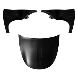 Replace® - 3-Piece (Hood Panel, Front Driver and Passenger Side Fender) (Platinum Plus)