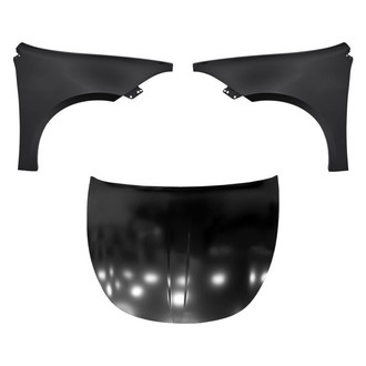 Replace® - 3-Piece (Hood Panel, Front Driver and Passenger Side Fender) (Standard Line)