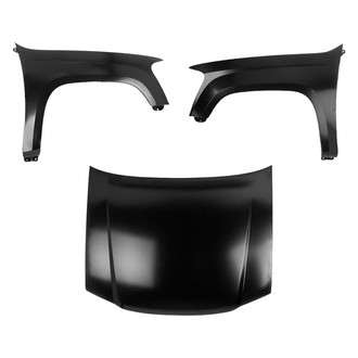 Replace® - 3-Piece (Hood Panel, Front Driver and Passenger Side Fender) (Value Line)