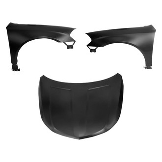 Replace® - 3-Piece (Hood Panel, Front Driver and Passenger Side Fender) (Platinum Plus)
