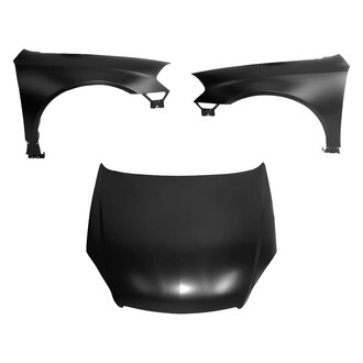 Replace® - 3-Piece (Hood Panel, Front Driver and Passenger Side Fender) (Platinum Plus)