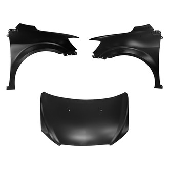 Replace® - 3-Piece (Hood Panel, Front Driver and Passenger Side Fender) (Platinum Plus)