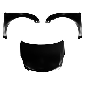Replace® BNDL-206254 - 3-Piece (Hood Panel, Front Driver and Passenger Side Fender) (CAPA Certified)