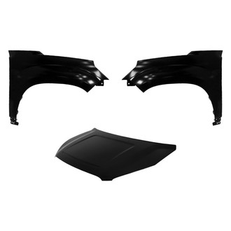 Replace® - 3-Piece (Hood Panel, Front Driver and Passenger Side Fender) (Platinum Plus)