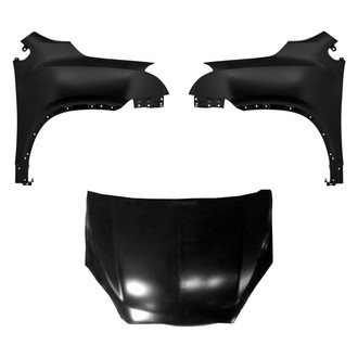Replace® - 3-Piece (Hood Panel, Front Driver and Passenger Side Fender) (Standard Line)