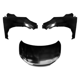 Replace® - 3-Piece (Hood Panel, Front Driver and Passenger Side Fender) (Platinum Plus)