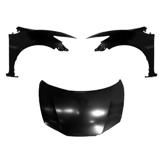 Replace® - 3-Piece (Hood Panel, Front Driver and Passenger Side Fender) (CAPA Certified)