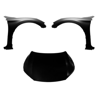 Replace® - 3-Piece (Hood Panel, Front Driver and Passenger Side Fender) (Platinum Plus)