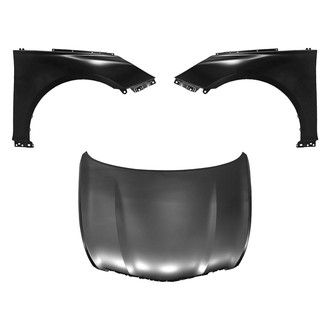 Replace® - 3-Piece (Hood Panel, Front Driver and Passenger Side Fender) (Platinum Plus)