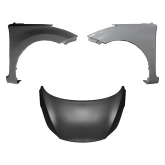 Replace® - 3-Piece (Hood Panel, Front Driver and Passenger Side Fender) (Brand New OE)
