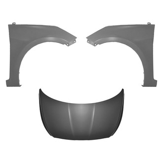 Replace® - 3-Piece (Hood Panel, Front Driver and Passenger Side Fender) (Brand New OE)
