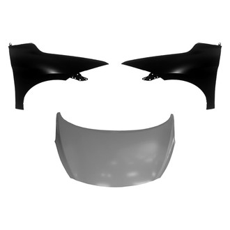 Replace® - 3-Piece (Hood Panel, Front Driver and Passenger Side Fender) (Brand New OE)