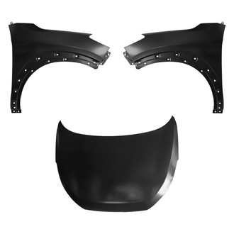 Replace® BNDL-206315 - 3-Piece (Hood Panel, Front Driver and Passenger Side Fender) (Platinum Plus)