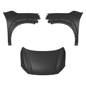Replace® - 3-Piece (Hood Panel, Front Driver and Passenger Side Fender) (Standard Line)